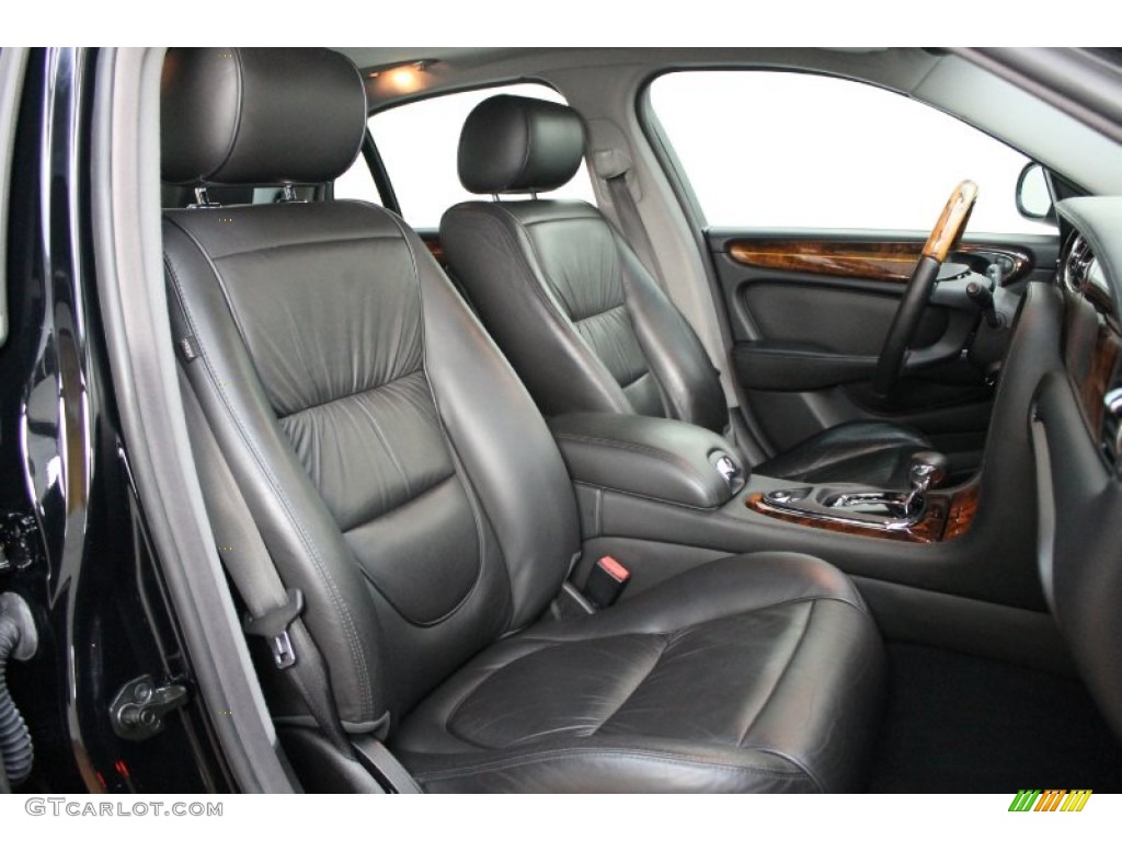 Charcoal Interior 2004 Jaguar XJ Vanden Plas Photo #69848458