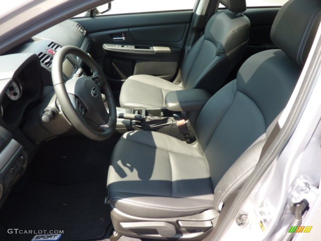 Black Interior 2012 Subaru Impreza 2.0i Sport Limited 5 Door Photo #69848539
