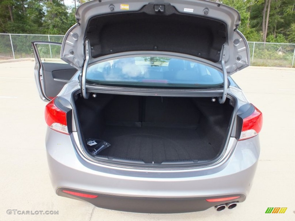 2013 Elantra Coupe SE - Titanium Gray Metallic / Black photo #11