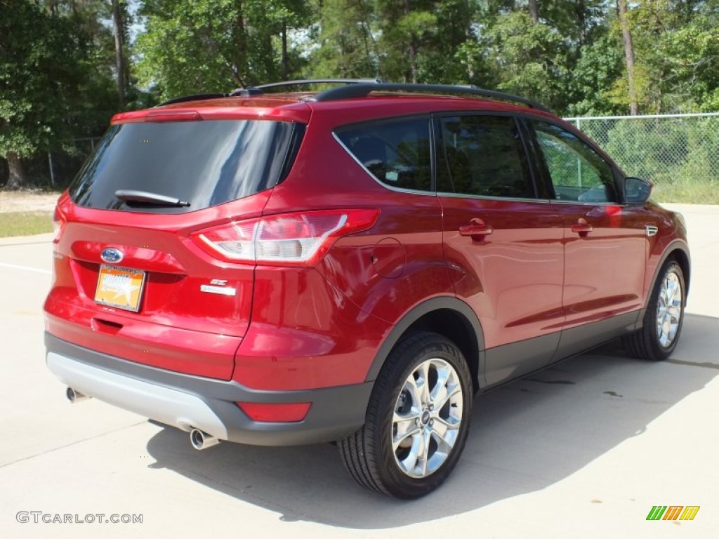 2013 Escape SE 1.6L EcoBoost - Ruby Red Metallic / Medium Light Stone photo #5