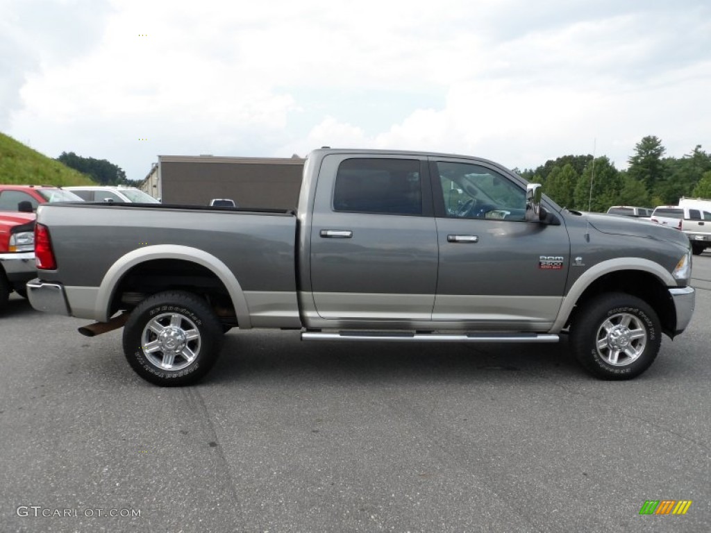 Mineral Gray Metallic 2011 Dodge Ram 2500 HD Laramie Crew Cab 4x4 Exterior Photo #69849433