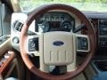 2012 Ford F350 Super Duty Chaparral Leather Interior Steering Wheel Photo