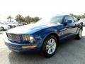 2009 Vista Blue Metallic Ford Mustang V6 Coupe  photo #14