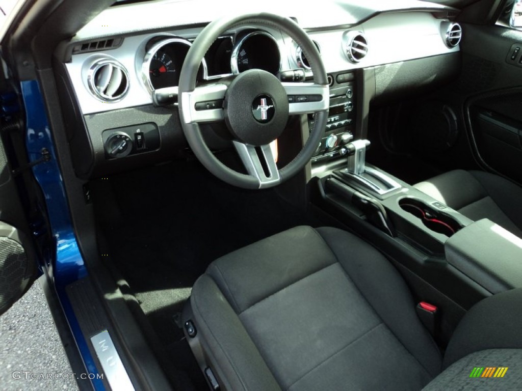 2009 Mustang V6 Coupe - Vista Blue Metallic / Light Graphite photo #19