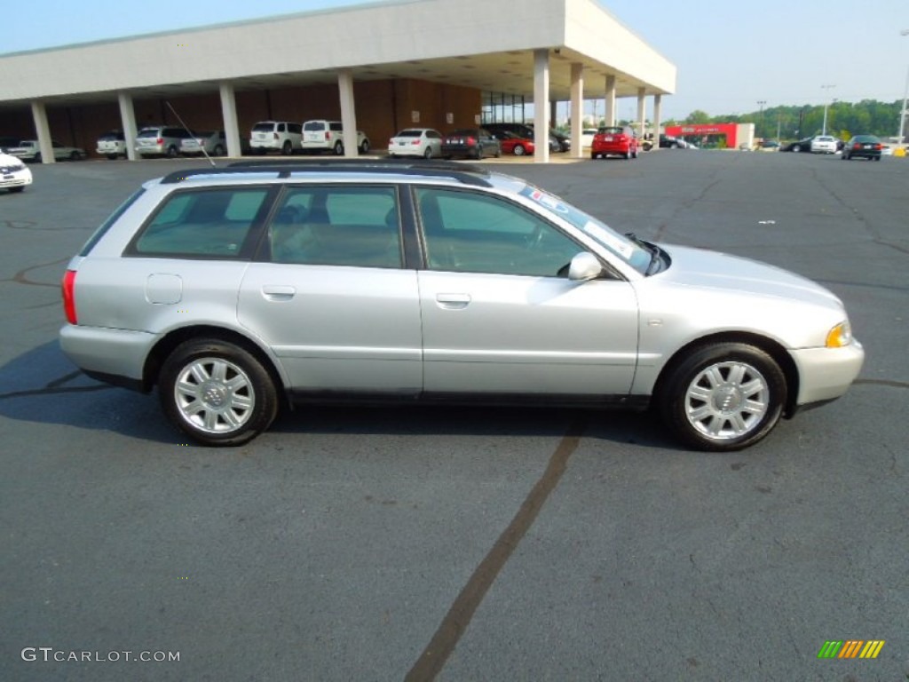 Light Silver Metallic 2001 Audi A4 1.8T quattro Avant Exterior Photo #69849853