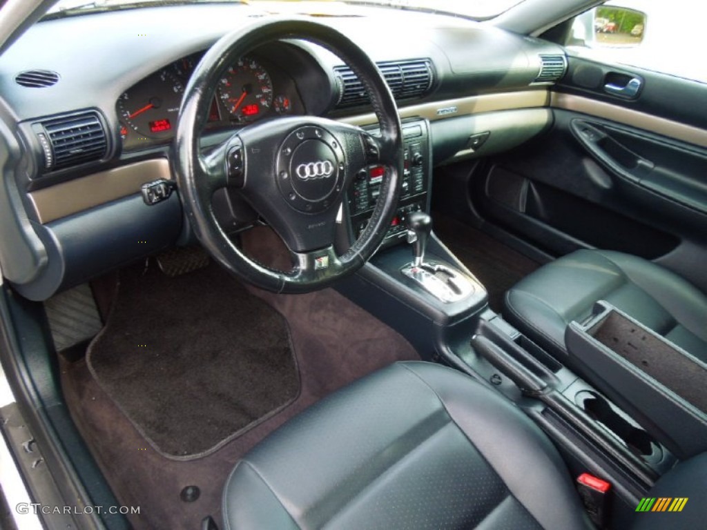 Onyx Interior 2001 Audi A4 1.8T quattro Avant Photo #69850063