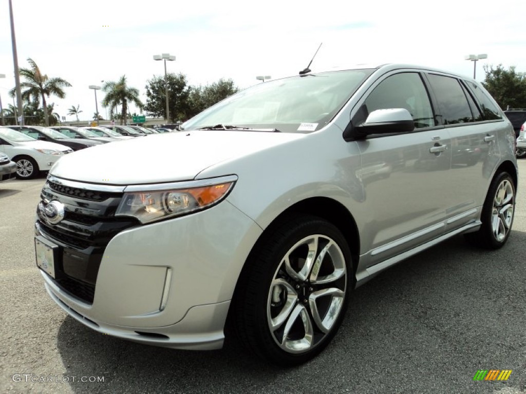 Ingot Silver Metallic 2011 Ford Edge Sport Exterior Photo #69850108