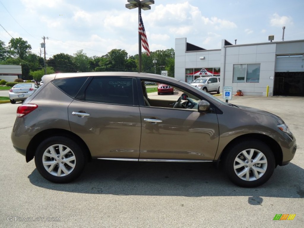 2011 Murano S AWD - Tinted Bronze / Beige photo #5