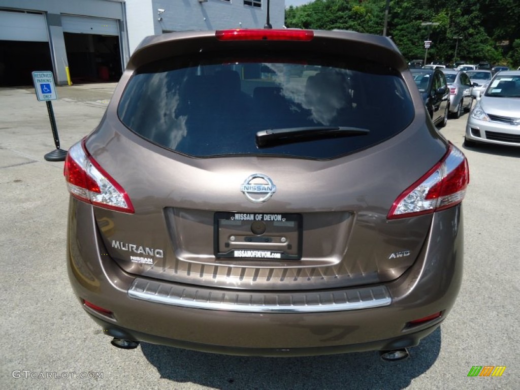 2011 Murano S AWD - Tinted Bronze / Beige photo #7