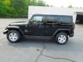 2012 Black Jeep Wrangler Unlimited Sahara 4x4  photo #3