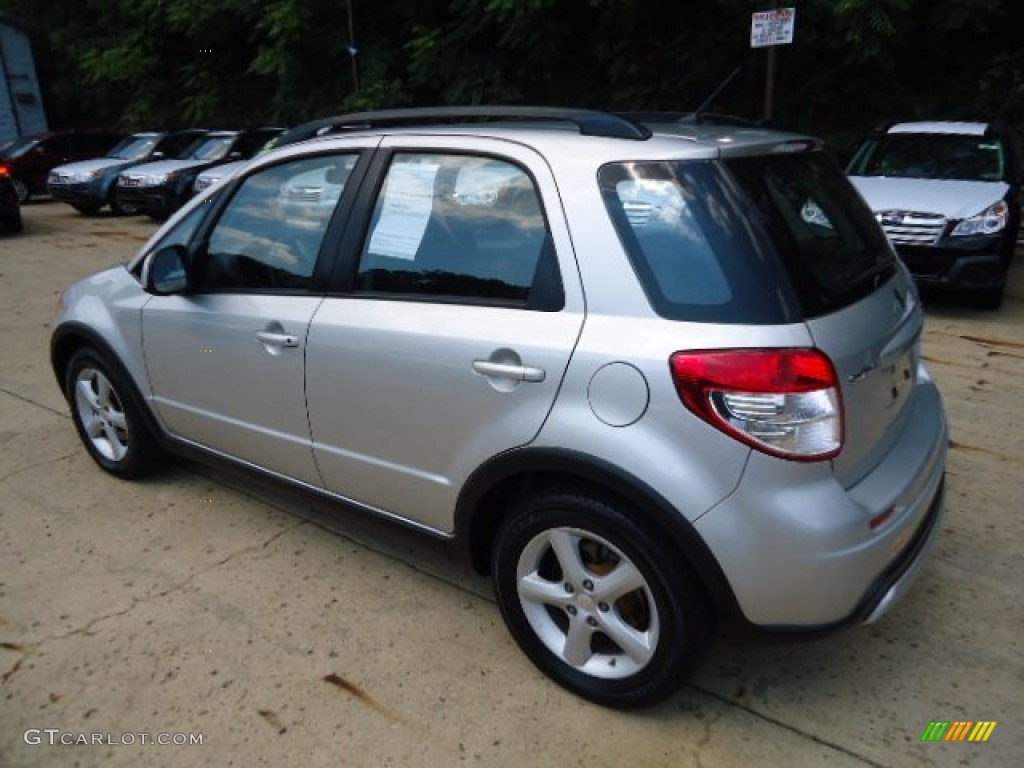 Quicksilver Metallic 2008 Suzuki SX4 Crossover AWD Exterior Photo #69850603