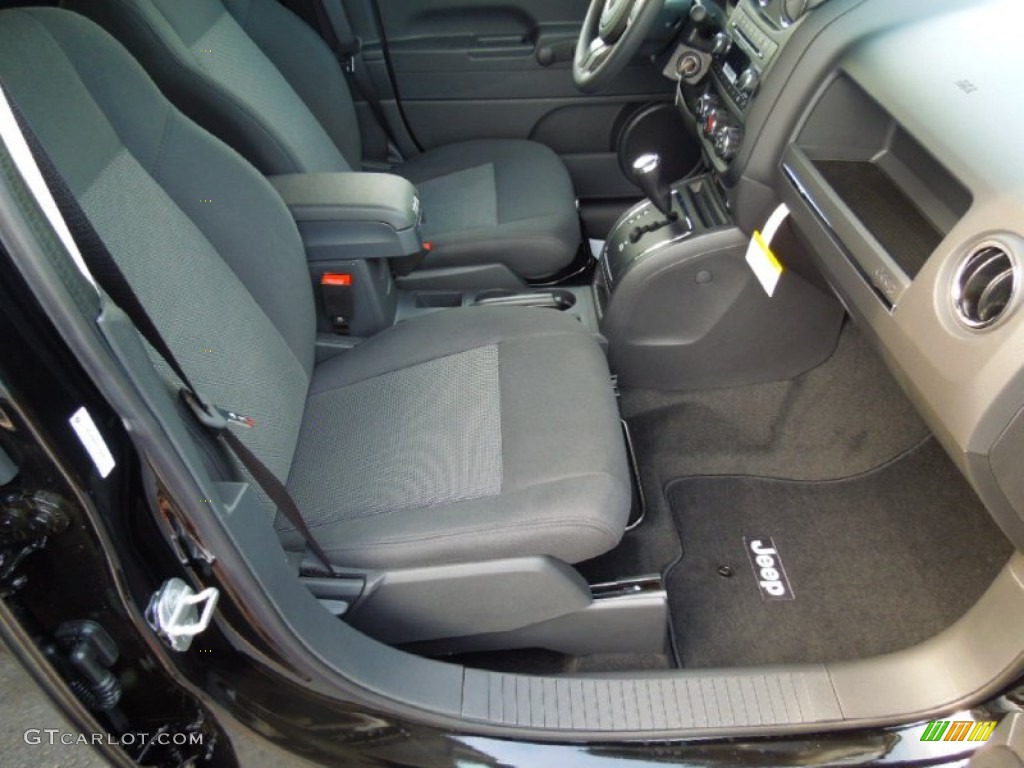 Dark Slate Gray Interior 2013 Jeep Patriot Sport Photo #69851218