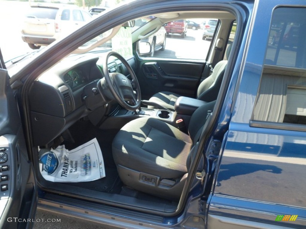 2002 Grand Cherokee Laredo 4x4 - Patriot Blue Pearlcoat / Dark Slate Gray photo #22