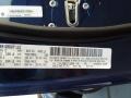 PBU: True Blue Pearl 2013 Jeep Patriot Sport Color Code