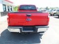 2011 Vermillion Red Ford F450 Super Duty Lariat Crew Cab 4x4 Dually  photo #4