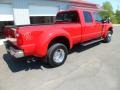 2011 Vermillion Red Ford F450 Super Duty Lariat Crew Cab 4x4 Dually  photo #6