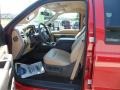 2011 Vermillion Red Ford F450 Super Duty Lariat Crew Cab 4x4 Dually  photo #31