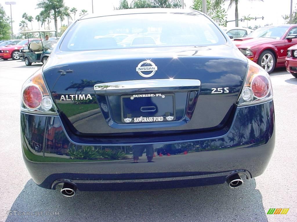 2007 Altima 2.5 S - Majestic Blue Metallic / Charcoal photo #4