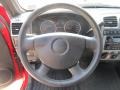 Ebony 2011 Chevrolet Colorado LT Extended Cab 4x4 Steering Wheel