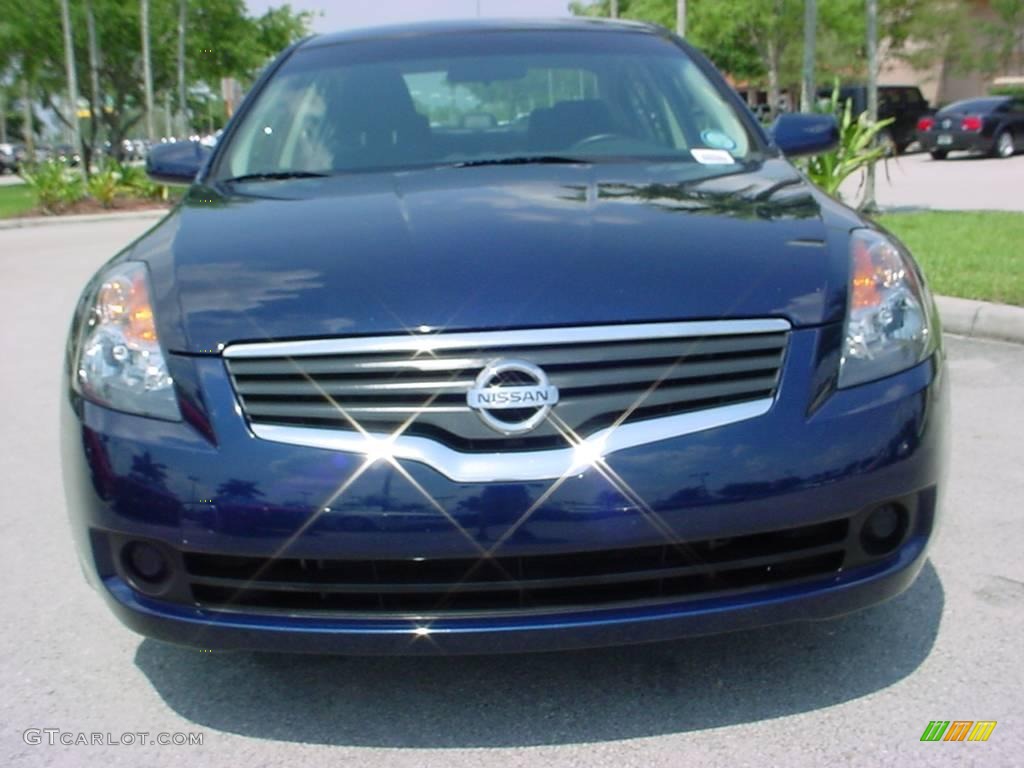 2007 Altima 2.5 S - Majestic Blue Metallic / Charcoal photo #8