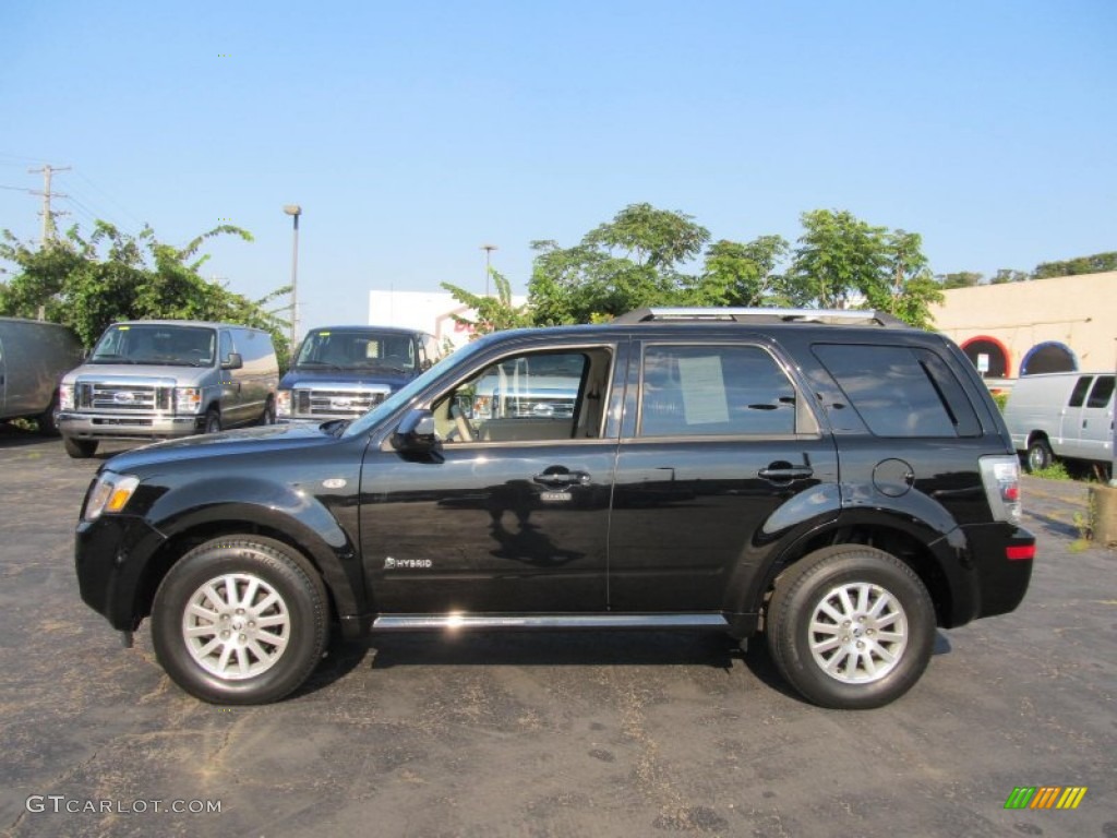 Black 2009 Mercury Mariner Hybrid 4WD Exterior Photo #69852644
