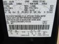 UA: Black 2009 Mercury Mariner Hybrid 4WD Color Code