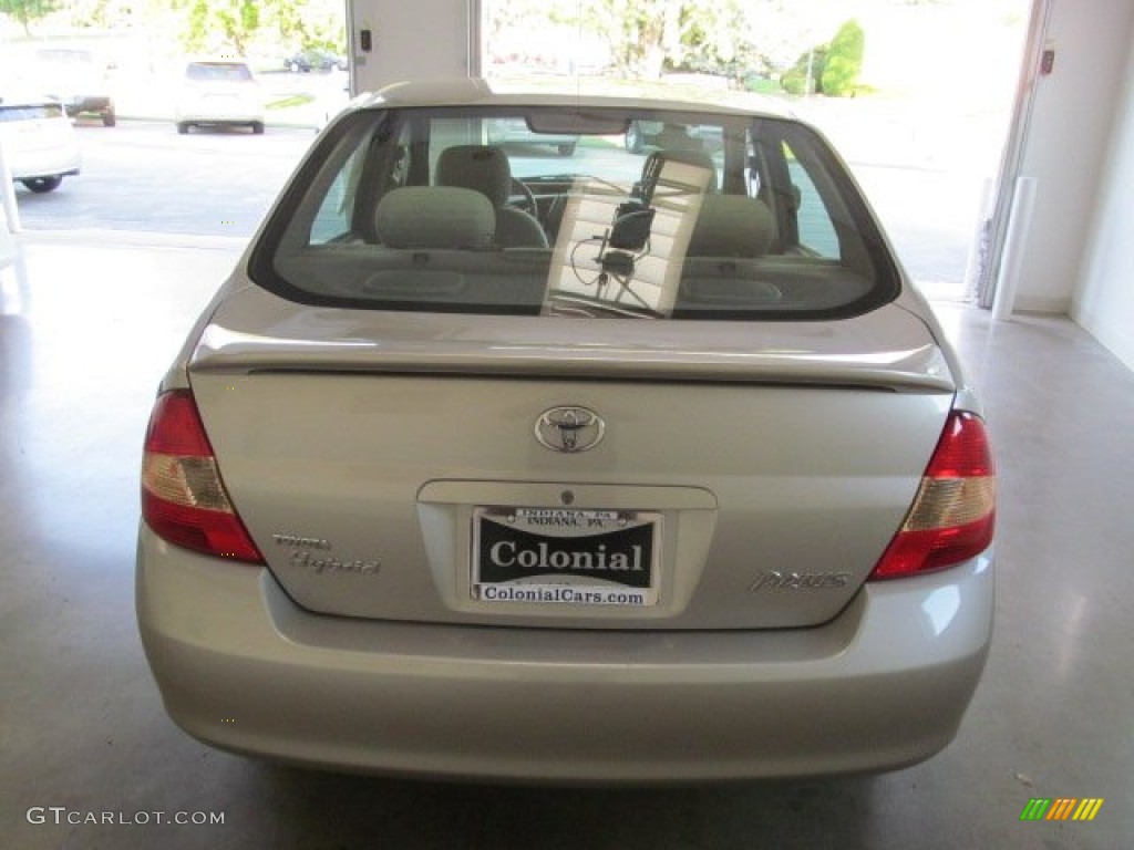2003 Prius Hybrid - Silver Strata Metallic / Amethyst photo #10