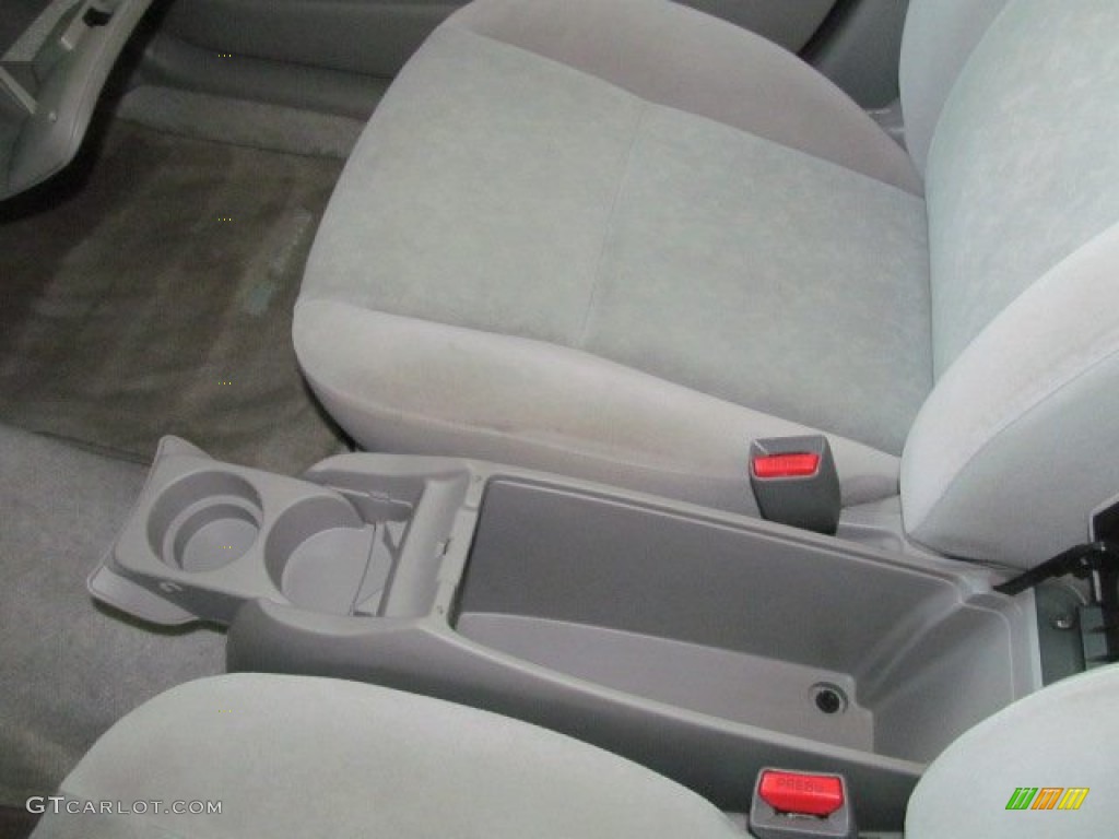 2003 Prius Hybrid - Silver Strata Metallic / Amethyst photo #18