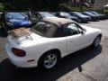 1999 White Mazda MX-5 Miata Roadster  photo #12
