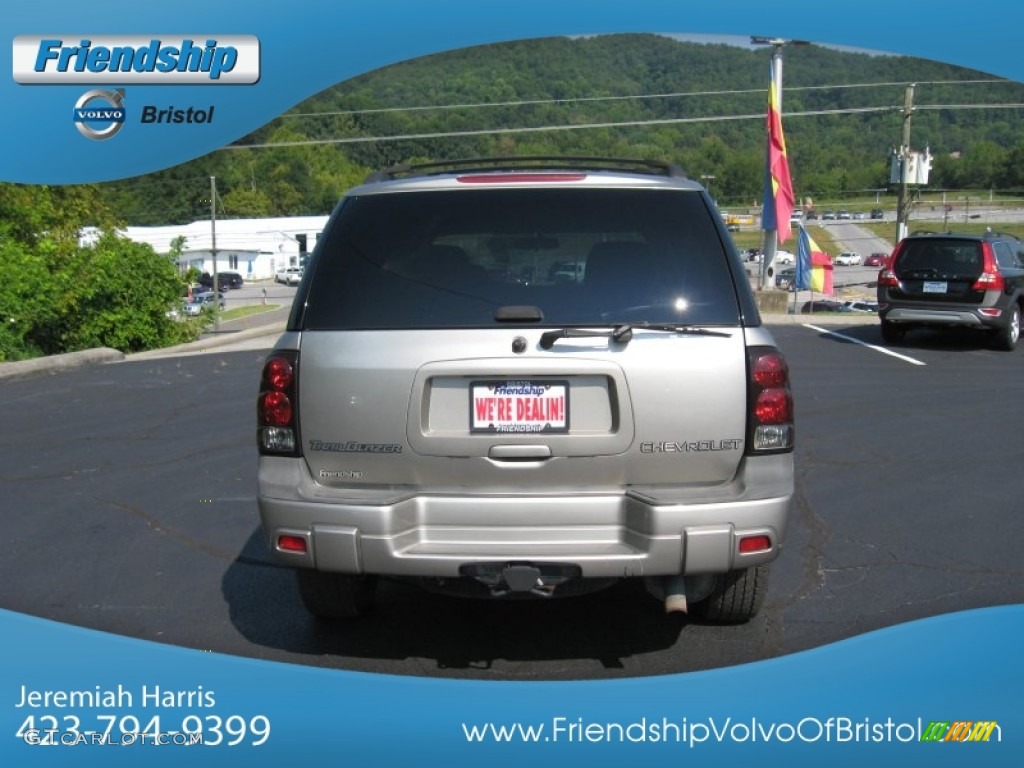 2003 TrailBlazer LS 4x4 - Light Pewter Metallic / Dark Pewter photo #8