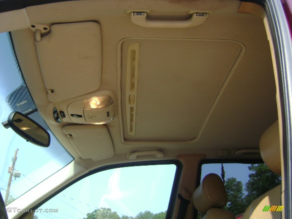 1999 ML 320 4Matic - Ruby Red Metallic / Sand photo #4