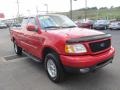 2002 Bright Red Ford F150 XLT SuperCab 4x4  photo #6