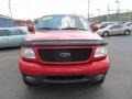2002 Bright Red Ford F150 XLT SuperCab 4x4  photo #7