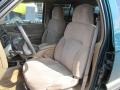 1998 Chevrolet Blazer Beige Interior Front Seat Photo