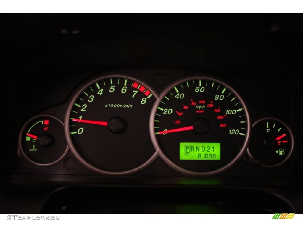 2005 Mazda Tribute i 4WD Gauges Photo #69855171