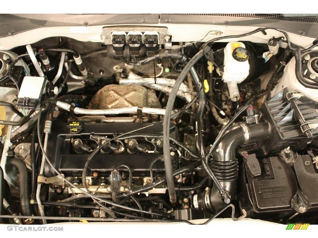 2005 Mazda Tribute i 4WD Engine Photos