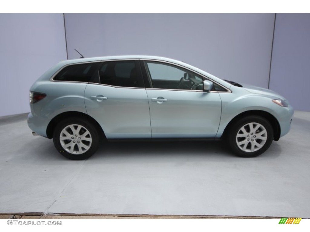 Icy Blue Metallic 2007 Mazda CX-7 Sport Exterior Photo #69855961