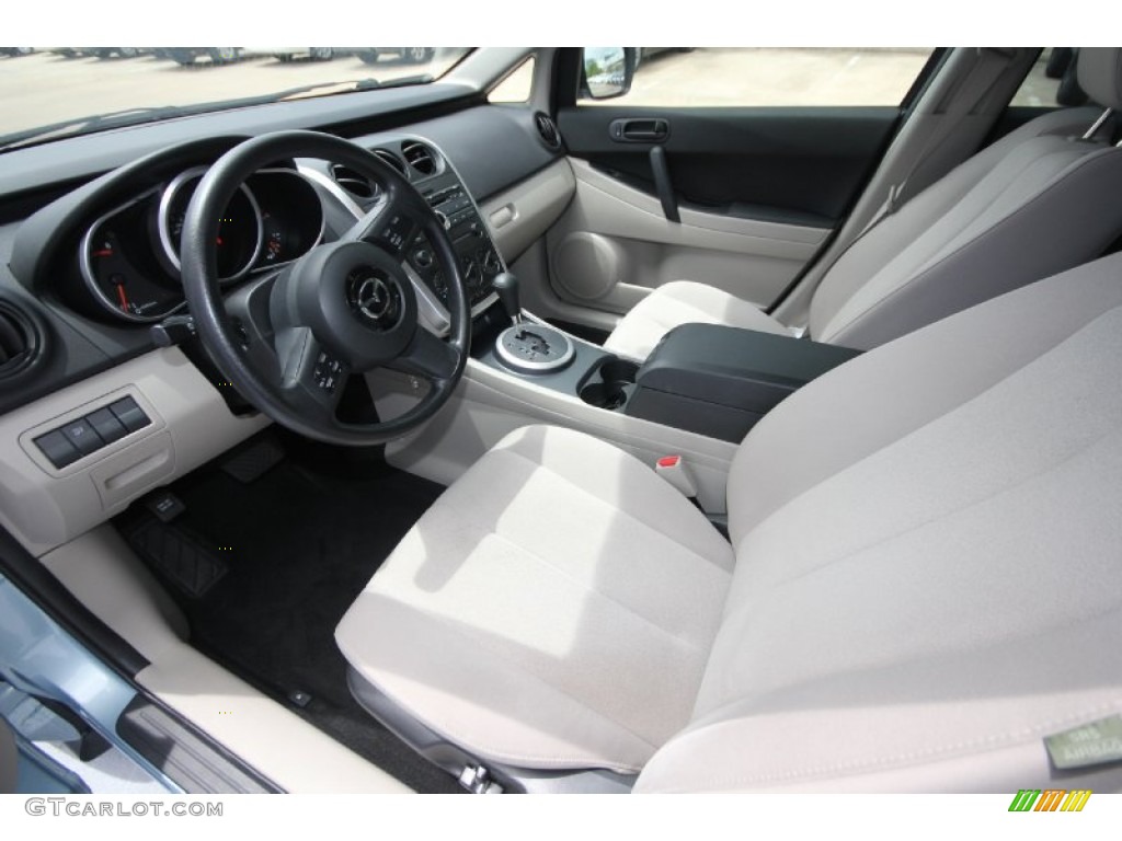 Sand Interior 2007 Mazda CX-7 Sport Photo #69855982