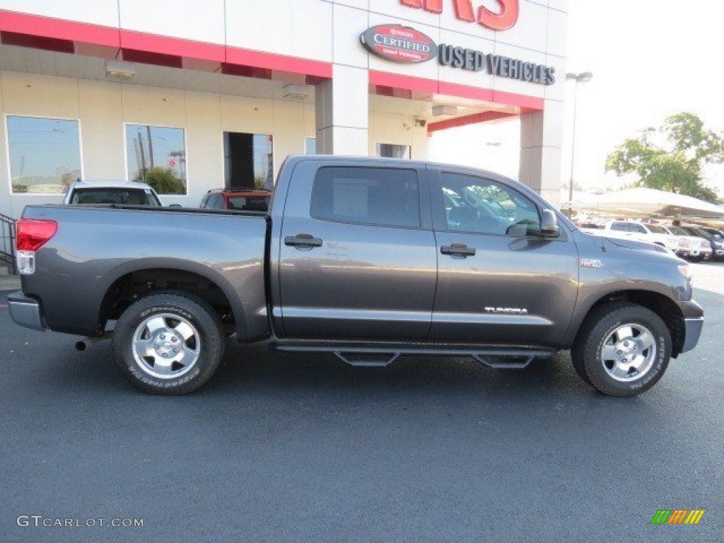 2011 Tundra CrewMax - Magnetic Gray Metallic / Graphite Gray photo #8