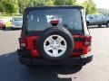 2011 Flame Red Jeep Wrangler Sport 4x4  photo #6