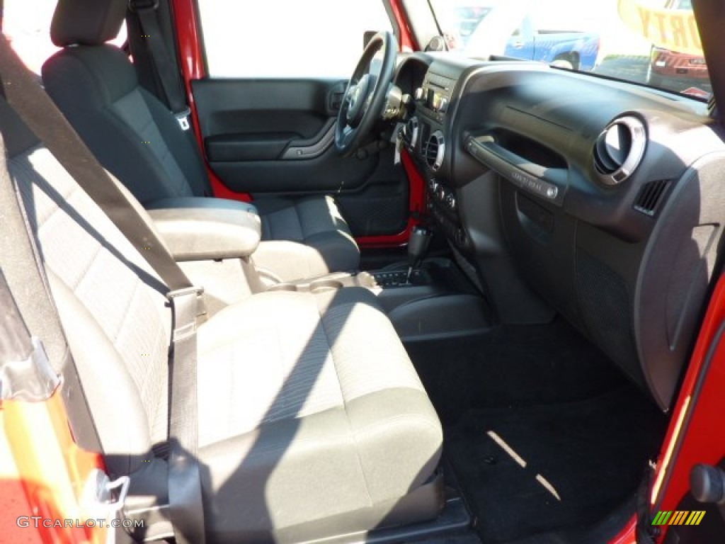 2011 Wrangler Sport 4x4 - Flame Red / Black photo #10