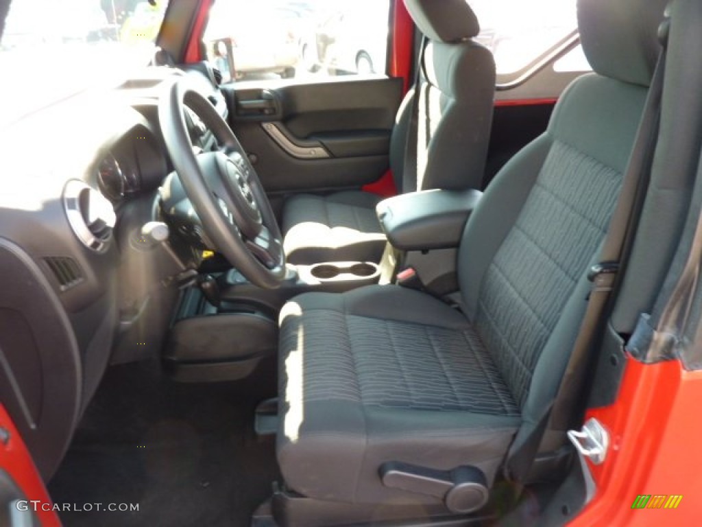 2011 Wrangler Sport 4x4 - Flame Red / Black photo #15