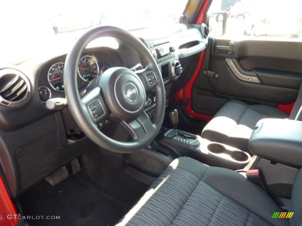 2011 Wrangler Sport 4x4 - Flame Red / Black photo #16
