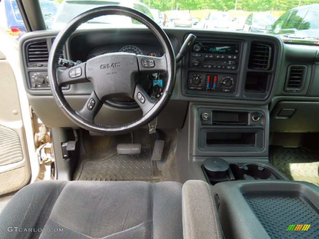 2005 Sierra 1500 SLE Extended Cab 4x4 - Silver Birch Metallic / Dark Pewter photo #16