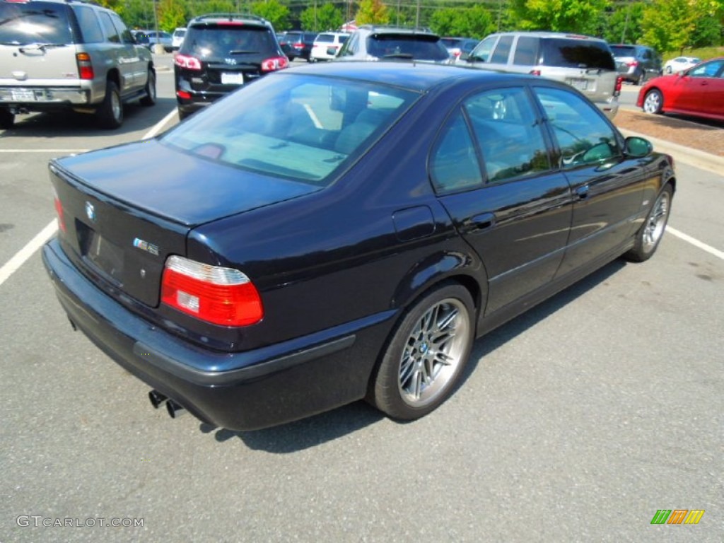 Carbon Black Metallic 2002 BMW M5 Standard M5 Model Exterior Photo #69858496