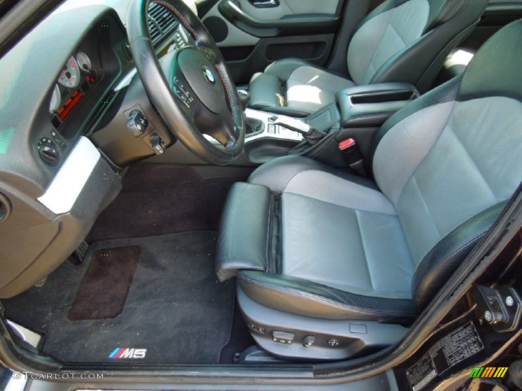 Silverstone Interior 2002 BMW M5 Standard M5 Model Photo #69858514