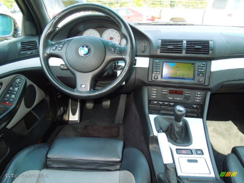 2002 BMW M5 Standard M5 Model Silverstone Dashboard Photo #69858601