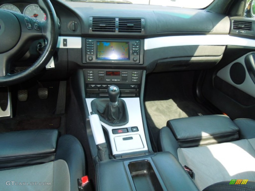2002 BMW M5 Standard M5 Model Silverstone Dashboard Photo #69858607
