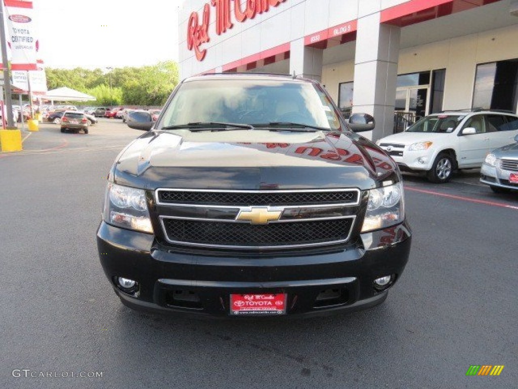 2007 Tahoe LTZ - Black / Light Cashmere/Ebony photo #2