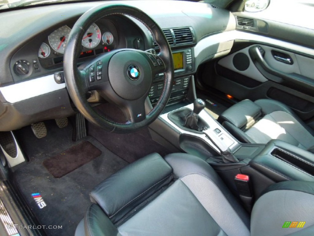 Silverstone Interior 2002 BMW M5 Standard M5 Model Photo #69858690